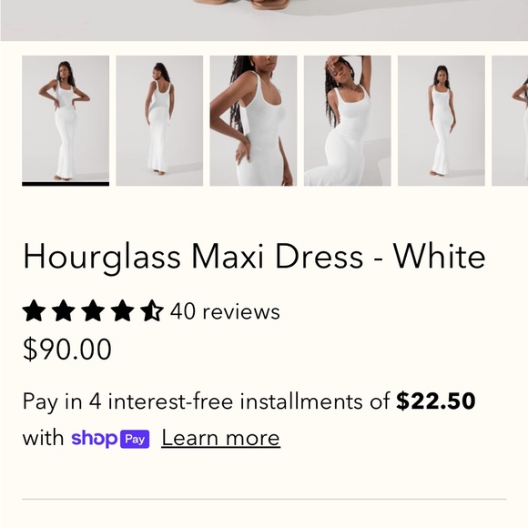 POPFLEX Hourglass Maxi Dress - Picture 2 of 7